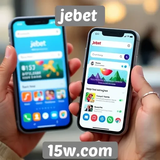 Acessibilidade do site jebet para dispositivos móveis